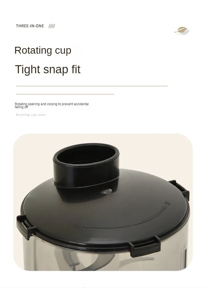 220V- 3L 6 in 1 Blender Stainless Steel Large Capacity Cut Vegetables and Shreds Icebreaker Salad Grinder Meat Grinder Juicer