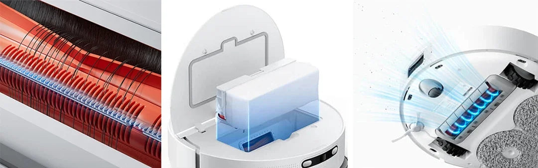 XIAOMI MIJIA H40 Self Robot Vacuum Cleaners Mop CN 6000PA Cyclone Suction Smart Home Sweeping High Speed Rotary Scrubbing