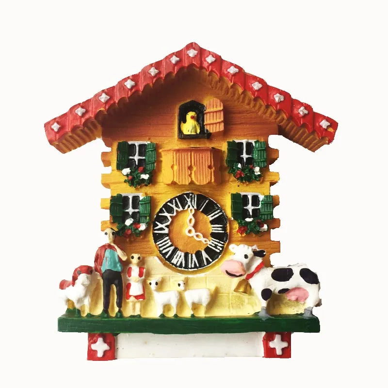 Europe Switzerland 3D Fridge Magnets Tourism Souvenir Refrigerator Magnets Sticker Collection Handicraft Decoration Articles