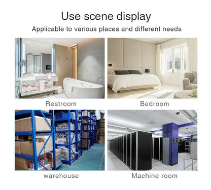 Wifi Water Detector Leakage Sensor Alarm Leak Detector 40DB Sound Tuya smart Smart Life APP Flood Alert Overflow Security