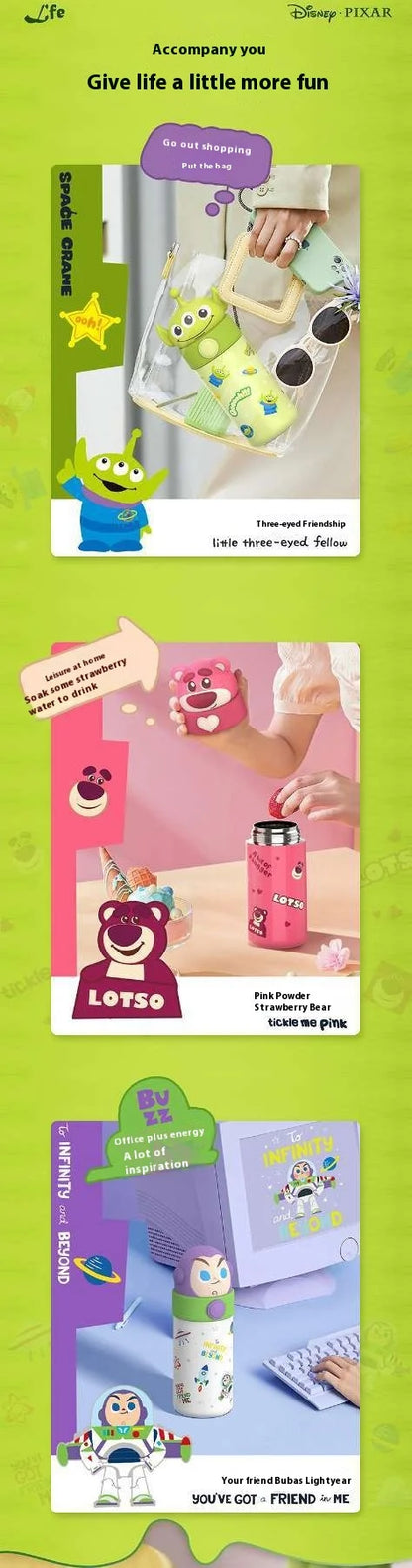 Cartoon Insulated Cup With High Appearance Children'S Water Cup Cute And Portable Student Food Grade Insulated Water Cup Gift