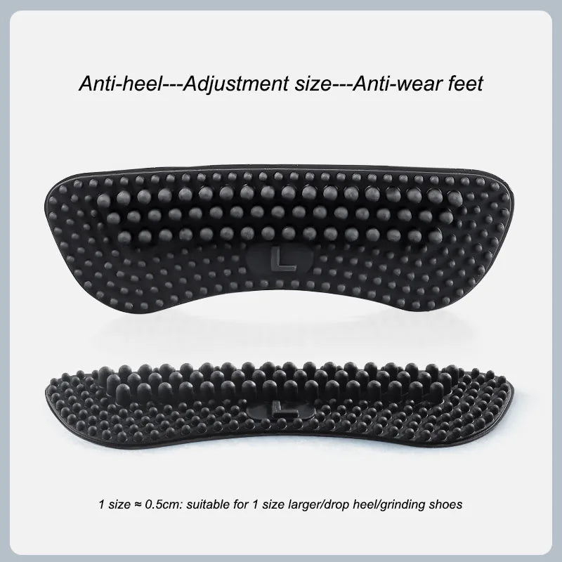 Heel Sticker Heel Protector for Shoes Anti Slip Heel Cushions Non-Slip Heel Inserts Silicone Shoe Backs Foot Care for Women Men