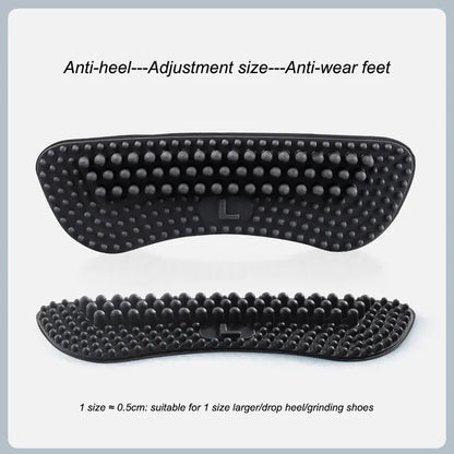 Heel Sticker Heel Protector for Shoes Anti Slip Heel Cushions Non-Slip Heel Inserts Silicone Shoe Backs Foot Care for Women Men