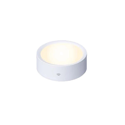 Smart Remote Control Cabinet Light Battery Powered Night Light Dimmable Warm/White Light Kitchen Light Closet Aisle Stairs Light