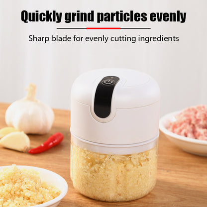 Multifunctional Blenders Electric Household Garlic Masher Meat Grinder Baby Supplementary Food Stirring Garlic Vegetable Chopper
