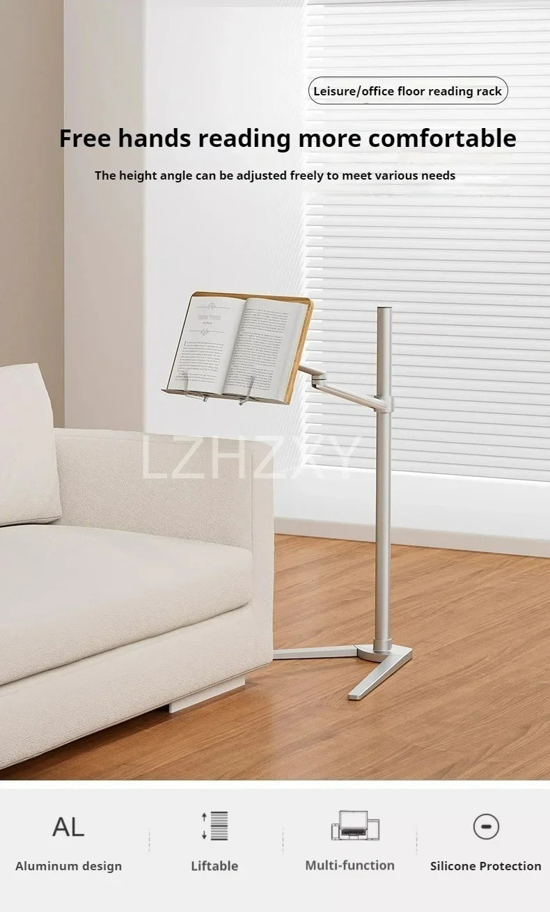 The laptop stand movable suspended and adjustable and the lazy reading stand standing Laptop Parts Accessories Office equipment