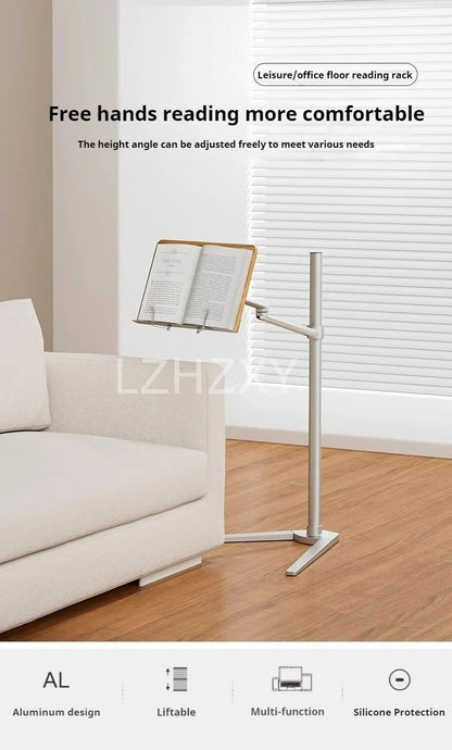 The laptop stand movable suspended and adjustable and the lazy reading stand standing Laptop Parts Accessories Office equipment