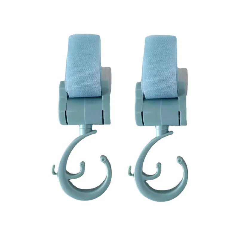 1-2pcs Baby Hanger Baby Bag Stroller Hooks Pram Rotate 360 Degree Baby Car Accessories Stroller Organizer Stroller Accessories