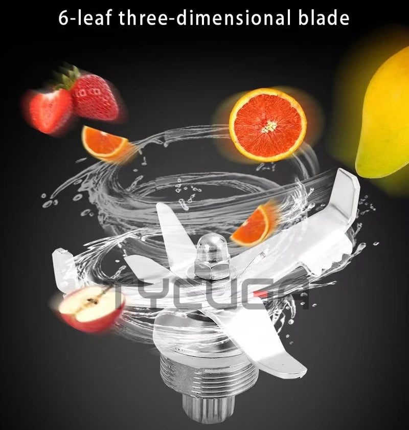 Commercial Blender Electric Ninja blender Fruit Food Ice Crusher Processor Smoothies Juicer Maker Crusher Grain Grinder 110-220V