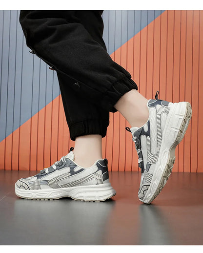 Sneakers Women Trends  Platform Shoes Lightweight Outdoor Sports Shoes Breathable Running Shoes Lace Up Casual