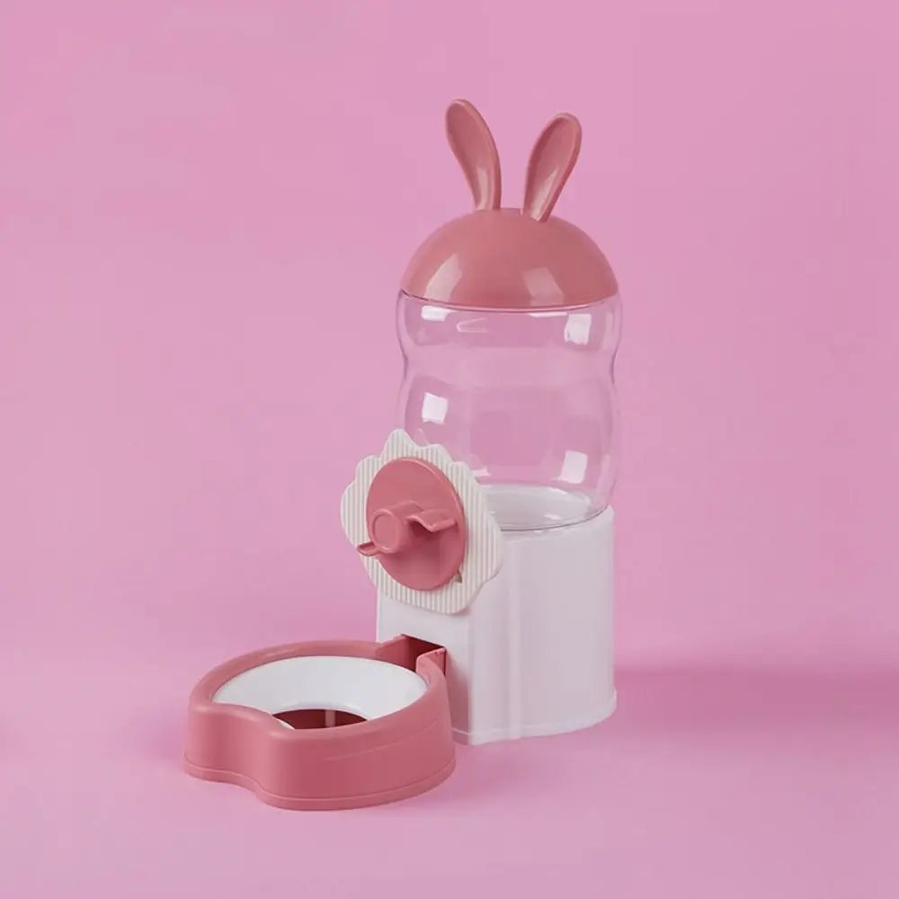 Portable Water Drinking Dispenser Large Capacity Durable Automatic Water Drinker Smooth Surface 800ml Pet Water Dispenser