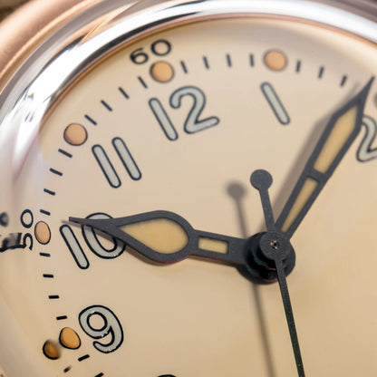 【SHY035】THORN Watch CuSn8 Tin Bronze Watch 36mm Diameter WWII Military Watch Retro Watch Trendy Men's Watch NH35 Movement