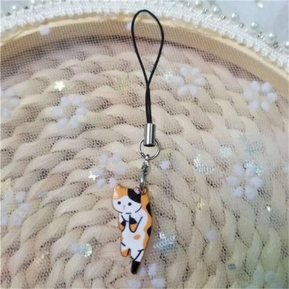 Telephone Chain Bag Charms Case Strap Decor Keychains Phone Hanging Charms Phone Lanyards Cat Phone Strap Mobile Phone Strap