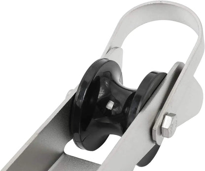 Boat Anchor Roller Gorgeri Anchor Bracket Marine Grade 316 Stainless Steel Boat Bow Anchor Roller Bracket for Yacht Lift Roller