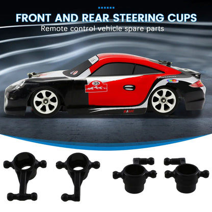 4Pcs K989-33 K989-34 Front & Rear Steering Cup for Wltoys K969 K979 K989 K999 P929 P939 1/28 RC Car Spare Parts