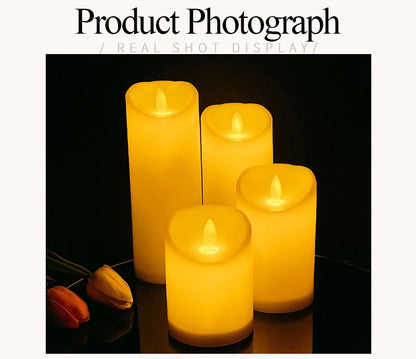 LED Electronic Candles AAA Battery Models Suitable For Couples Candlelight Dinner Romantic Lighting Decorative Lamp