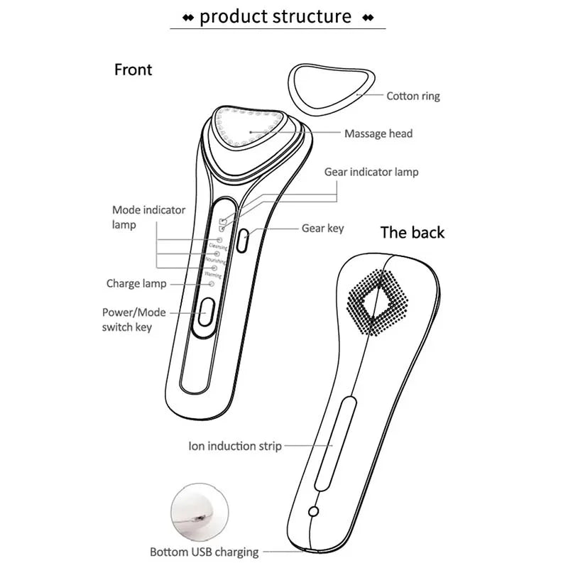 Beauty Equipment Face Lifting Device Cosmetic Plastic Squeeze Tube Eye Cream Lipstick Skin Care Products Gloss Tube