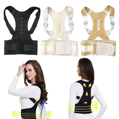 Magnetic Therapy Posture Corrector Posture Corset Shoulder Support Belt Men And Women Braces And Support Belt Shoulder Posture
