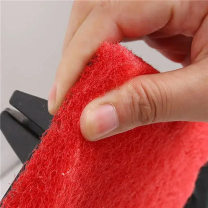 1PC Kitchen Sponge Holder Magic Eraser Scouring Pads with Handle Scouring Pad Cleaning Bathroom Handled Bath Scrubber