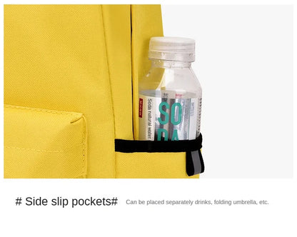 Personalized School Bag Custom Logo School Backpack Training Class Gift School Name Pattern Elementary school backpack wholesale