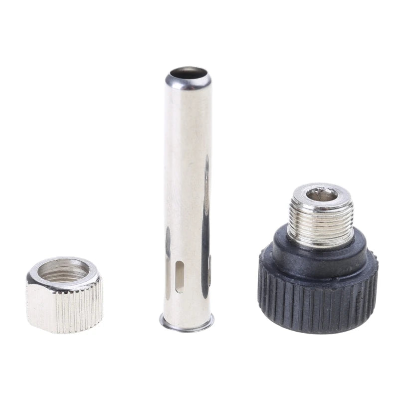 3PCS Soldering Station Iron Handle Accessories Stainless Steel Housing for 936 Iron Head Cannula Iron Tip