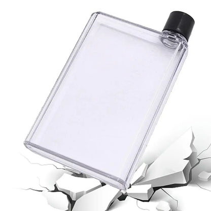 Flat Bottle Portable Stylish Drink Bottle BPA Free Water Bottle 350ml/420ml Book Drink Water Bottle For Sports Travel School