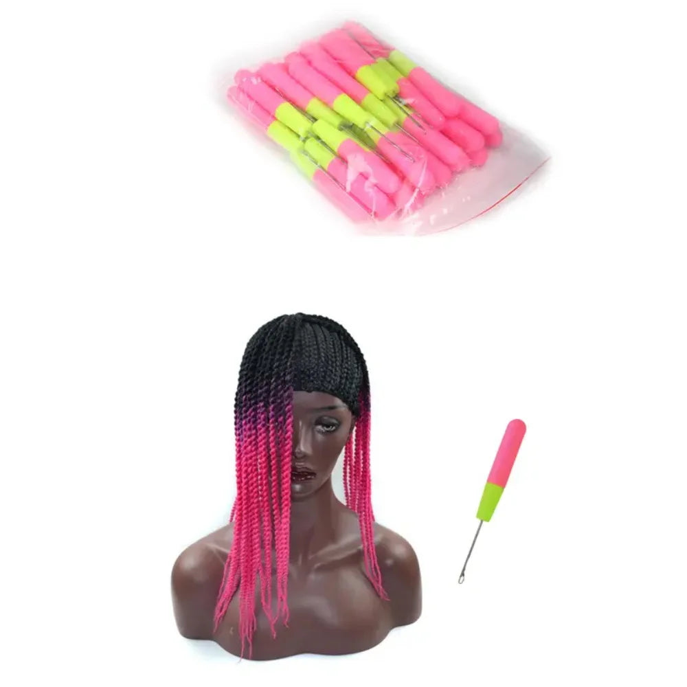 1/2/3/4/10pcs Wig Hooks For Home Use Wig Weaving Tools Hair Dyes Tongue Hooks Simple And Practical Hooks Carpet Hooks