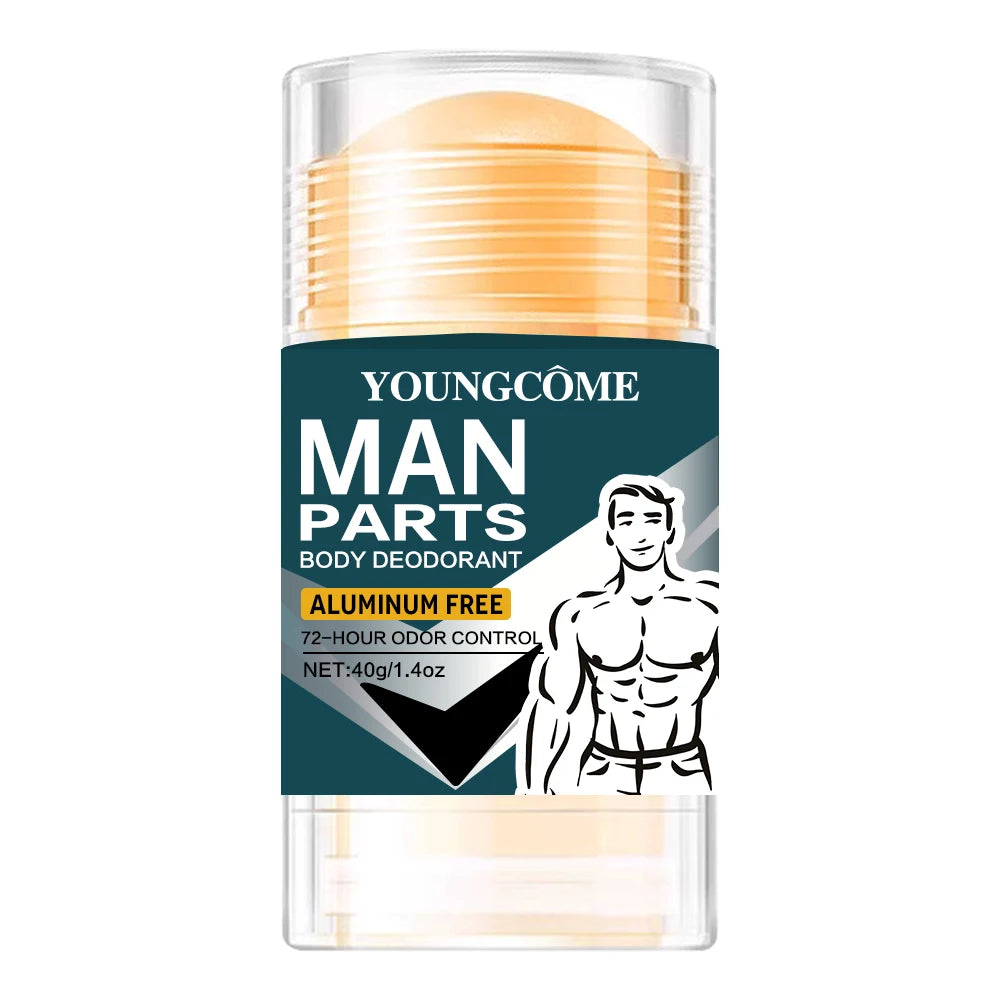 Men's Deodorizer Stick with 72 Hour Odor Control Removing Odor Increasing Favorability Refreshing Aroma Skincare Products