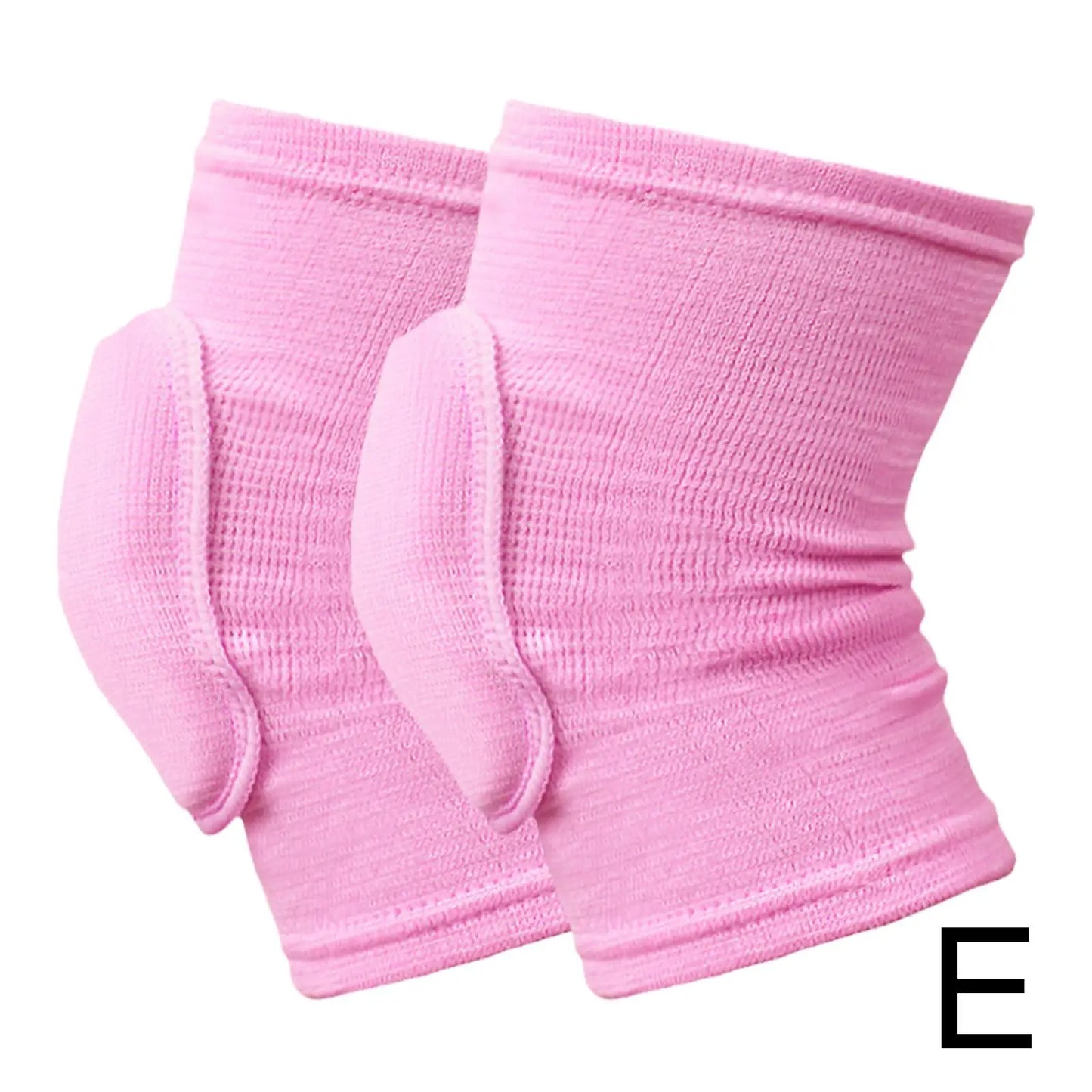 1 Pair Sports Compression Knee Pads Elastic Knee Protector Thickened Sponge Knees Brace Support For Dancing Workout Training