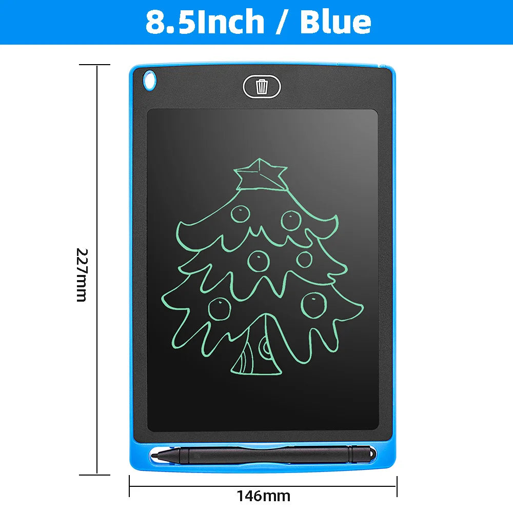 Writing Digital Graphic Drawing Tablets Electronic Handwriting Pad Toys for kids 8.5Inch Electronic Drawing Board LCD Screen