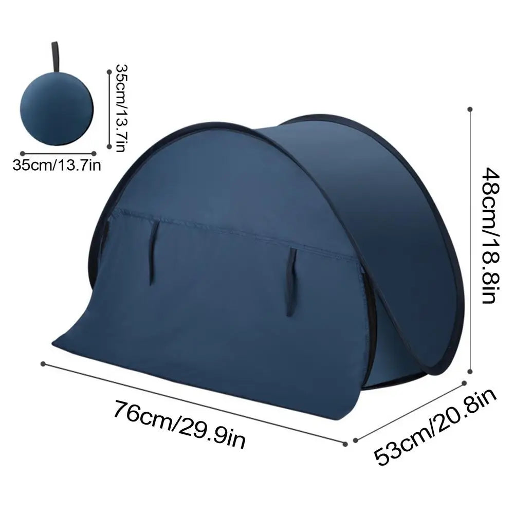 Head Shade Tent Instant Beach Tent Head Shade Protection Canopy Face Head Shade Protection Tent Breathable Head shade tent