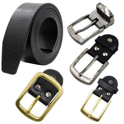 1Pcs New Men Belt Buckle Zinc Alloy Buckle Genuine Leather Buckle 2.5/3.5/4 cm Belt Head Men Fashion Apparel Accessories
