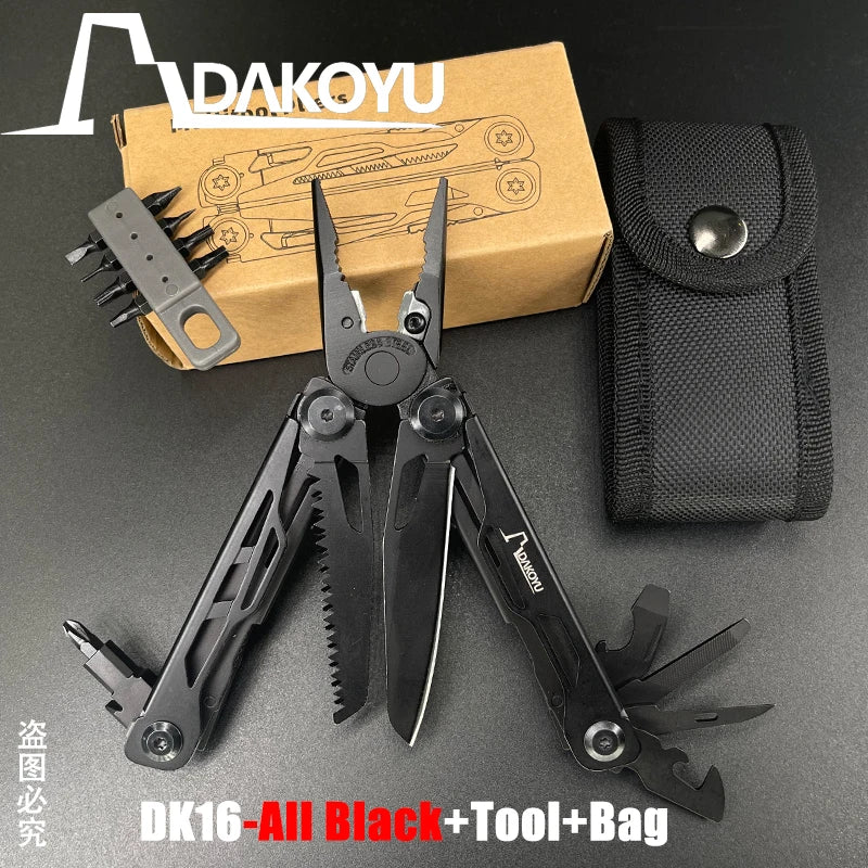 DAKOYU Outdoor Multifunctional Folding Multifunctional Tools Camping Equipment Portable EDC Detachable Large Scissors