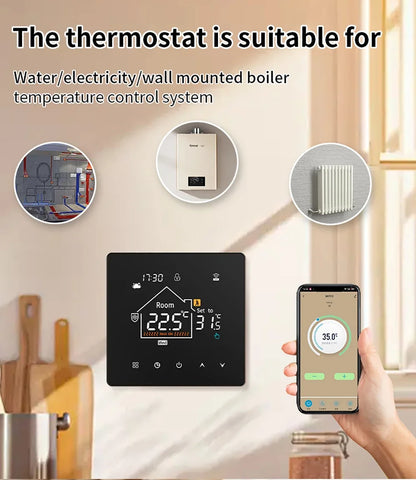 Smart Home Assistant Digital Temperature Controller Water Heater for Home Automation Thermostat Boiler Zigbee Thermostatic Tools
