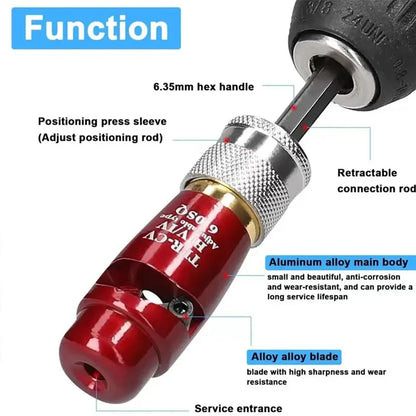 Electric Wire Stripper Fast Stripping Wire Tool Electric Wire Peeling Machine for Power Drill Driver Wire Stripping Tools