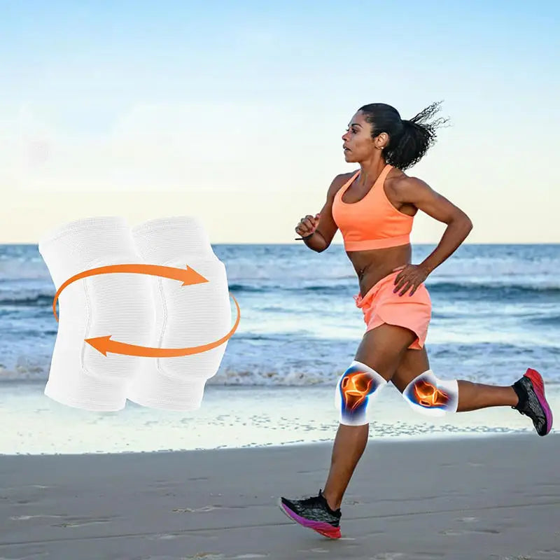 Dancing Knee Pads for Volleyball Yoga Women Kids Men Patella Brace Support  Kneepad Fitness Protector Work Gear