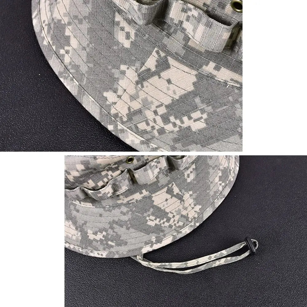 2024 Nee Style Bucket Hat Boonie Hunting Outdoor Wide Brim  Fishing Women Men Sun Men Cap