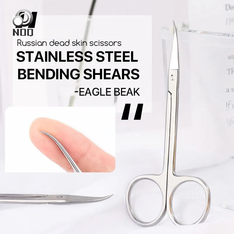Nail Tool Scissors Cutter Scissors Manicure Pedicure Tools Stainless Steel Dead Skin Scissor Remover Nipper Clipper Nails Art
