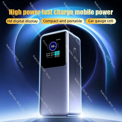 200W PD3.1 Power Bank 25000mAh with TFT Color Screen, 100W Fast Charging for Laptop and Phone, Portable Power Bank