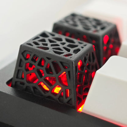 Novelty Artisan Keycap Resin Bird Nest Shine Through Keycaps For Cherry MX Mechanical Gaming Keyboard