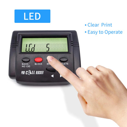 Call Blocker for Landline Phones Telephone 2000 Caller ID Box Blocking One Touch Number Block Unwanted Robocalls Nuisance Calls