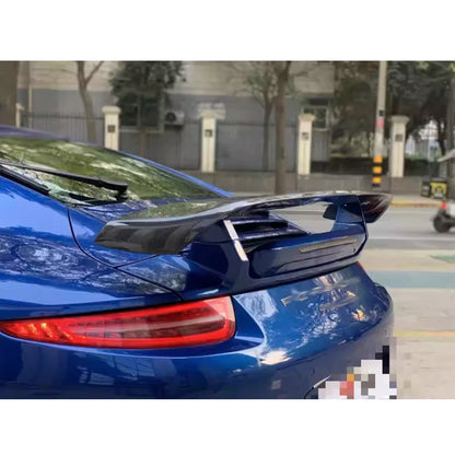 Carbon Fiber Techart Style Car Rear Trunk Spoiler Rear Wing Tail Wing Parts For Porsche 911 991.1 991.2 Upgrade Body kit