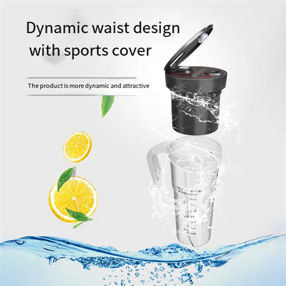 Portable Smoothies Blender Electric Juice Blender Rechargeable Portable Blender For Smoothies Fruits Blender Easy To Use Black-A