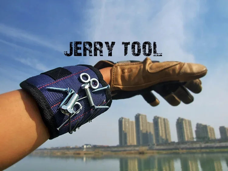 1PCS Magnetic Wristband for Holding Screws,Nails,Drilling Bits,Wrist Tool Holder Belts with Strong Magnets,Cool Gadgets for Men