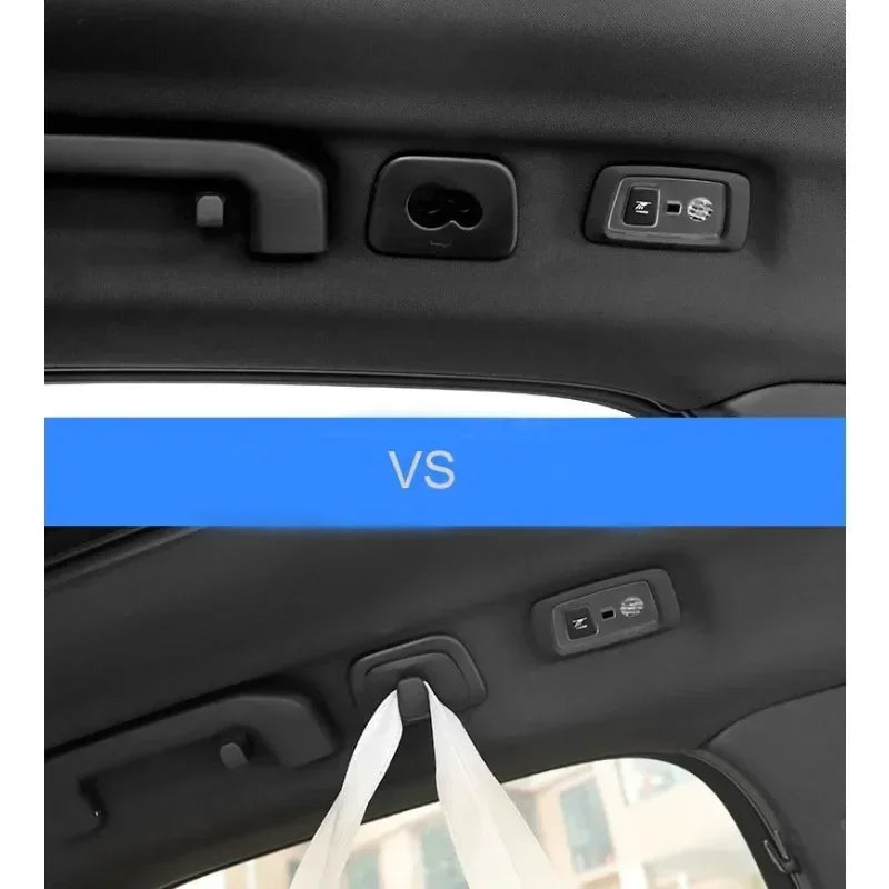 For Volvo XC40 XC60 18-20 For XC90 S90 V90 16-20 Car Hanger Hooks Rear Row Roof Hook 1 Pair Interior Accessories Stowing