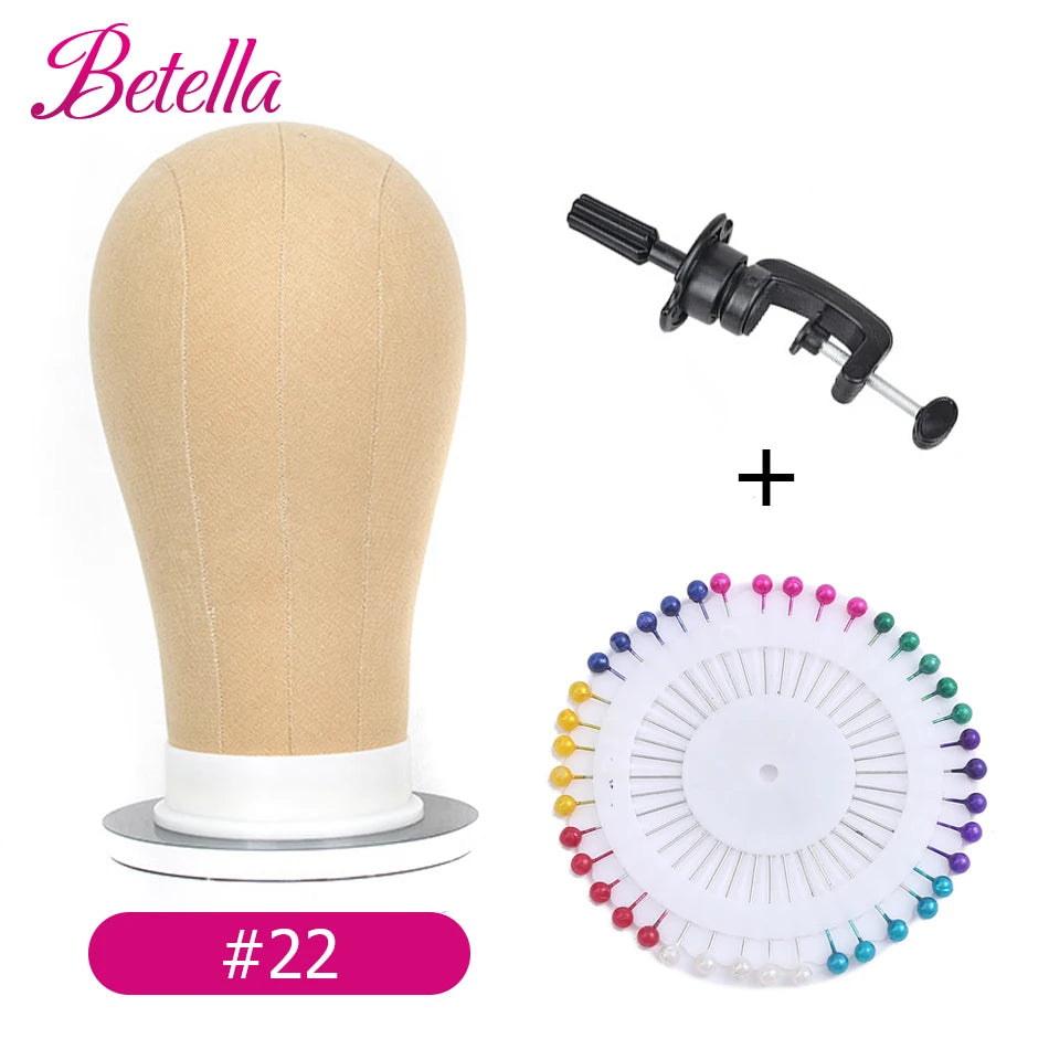 Canvas Block Head Kit Training Mannequin Wig Head Display Styling Mannequin Manikin Head Wig Stand wig head Stand