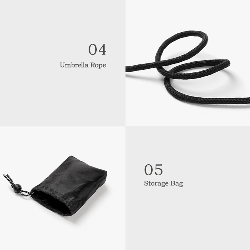 Outdoor Camping 4.3m Hanging Rope Camping Accessories Multi-purpose Clothesline Adjustable Anti-slip Canopy Hanging Rope