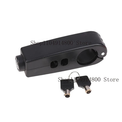 Bike Anti-Theft Lock Electric Bicycle Brake Handlebar Grip Lock Portable Prevent Theft Bike Motorcycle Locks Cycling Accessories