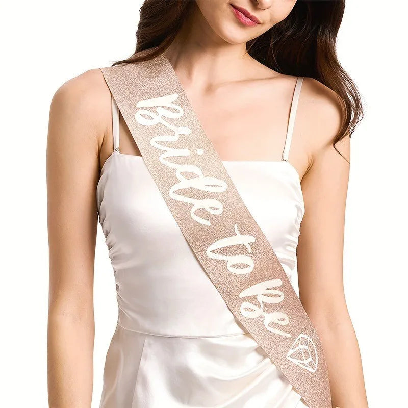 Bride to Be Sash, Bachelorette Party Sash Bachelorette Party Decorations Party Favors Accessories