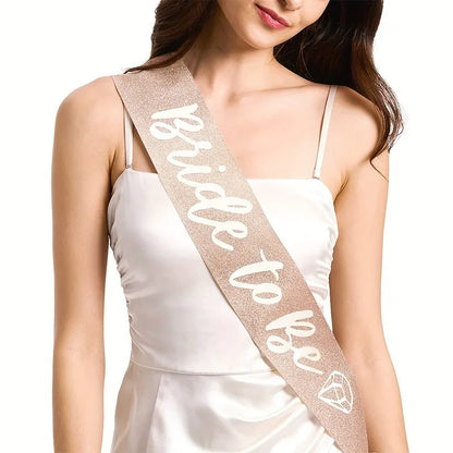 Bride to Be Sash, Bachelorette Party Sash Bachelorette Party Decorations Party Favors Accessories